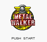 Metal Walker Title Screen